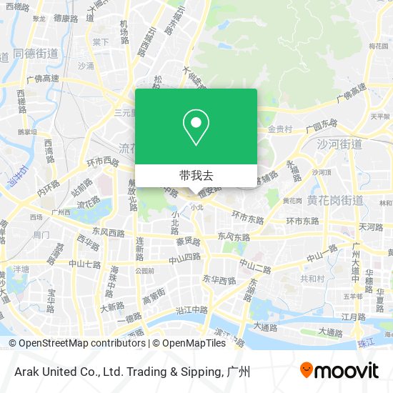 Arak United Co., Ltd. Trading & Sipping地图