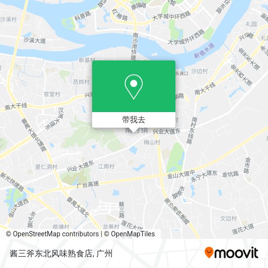 酱三斧东北风味熟食店地图