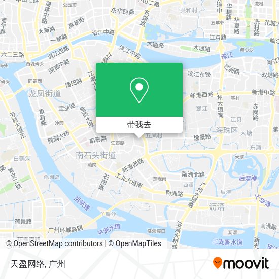 天盈网络地图
