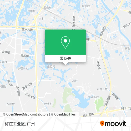 梅庄工业区地图