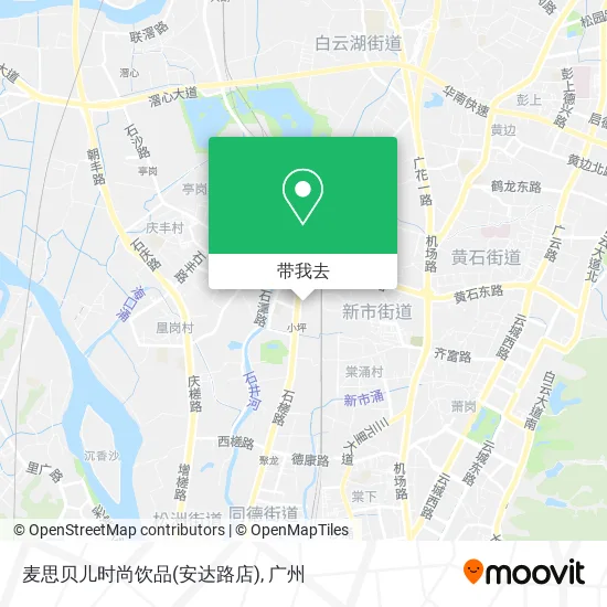 麦思贝儿时尚饮品(安达路店)地图