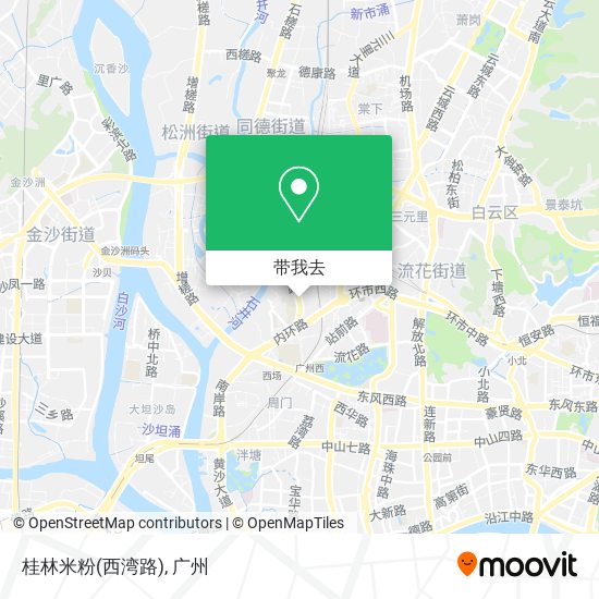 桂林米粉(西湾路)地图