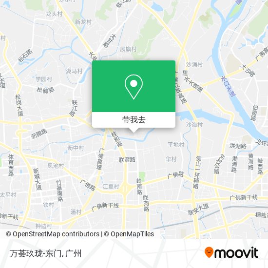 万荟玖珑-东门地图
