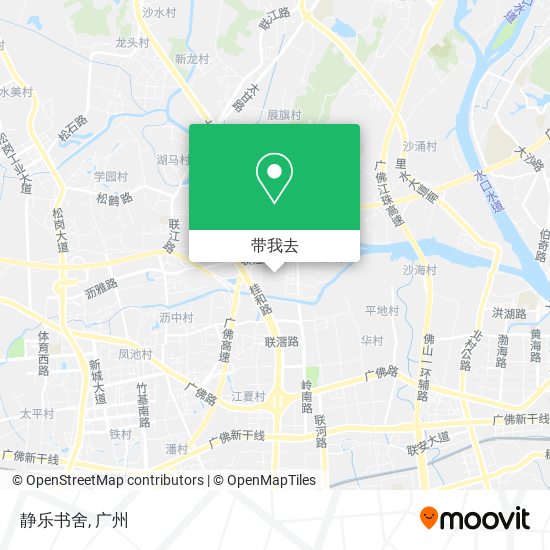 静乐书舍地图