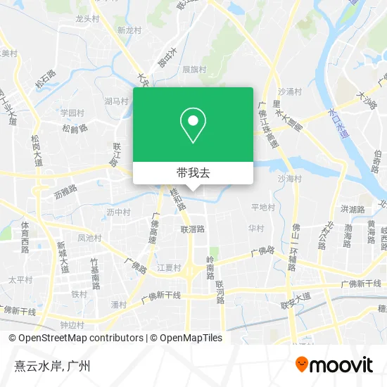熹云水岸地图