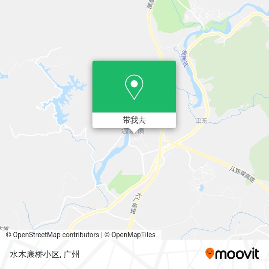 水木康桥小区地图