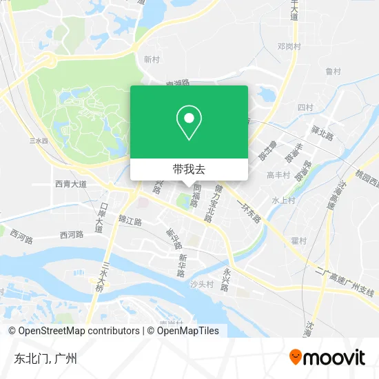 东北门地图