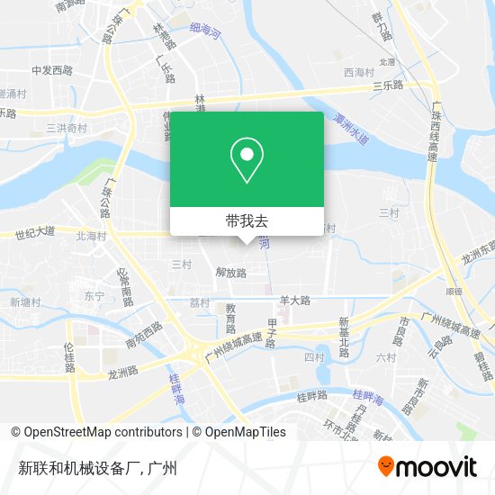 新联和机械设备厂地图