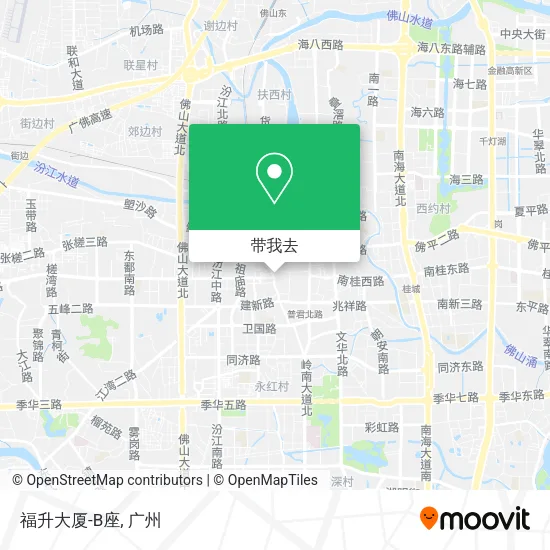 福升大厦-B座地图