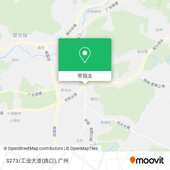 S273/工业大道(路口)地图