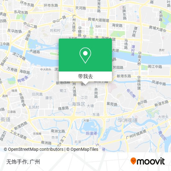 无饰手作地图