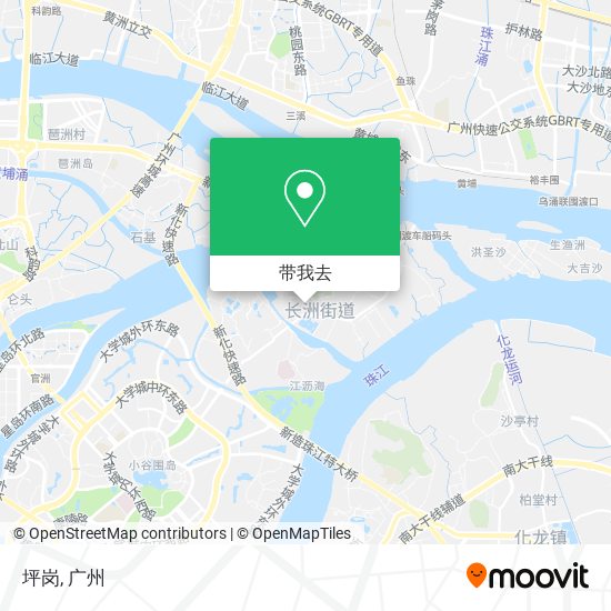 坪岗地图