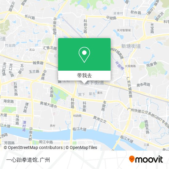 一心跆拳道馆地图