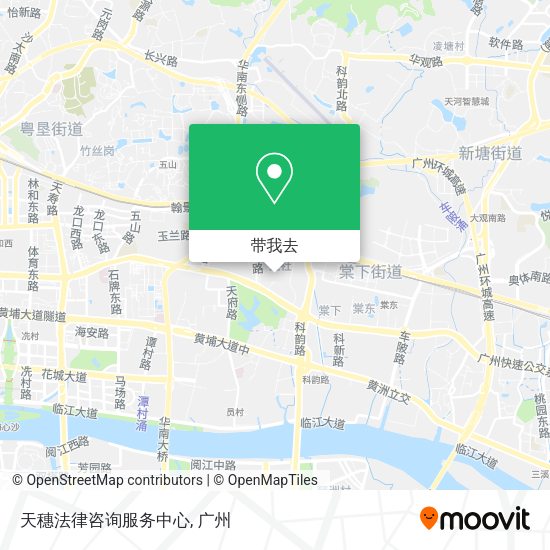 天穗法律咨询服务中心地图