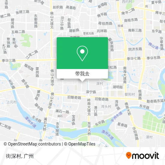街深村地图