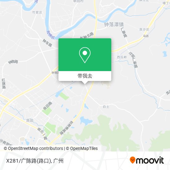 X281/广陈路(路口)地图