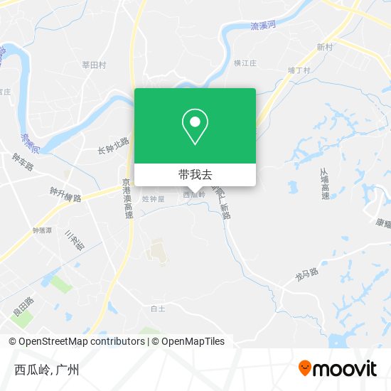 西瓜岭地图