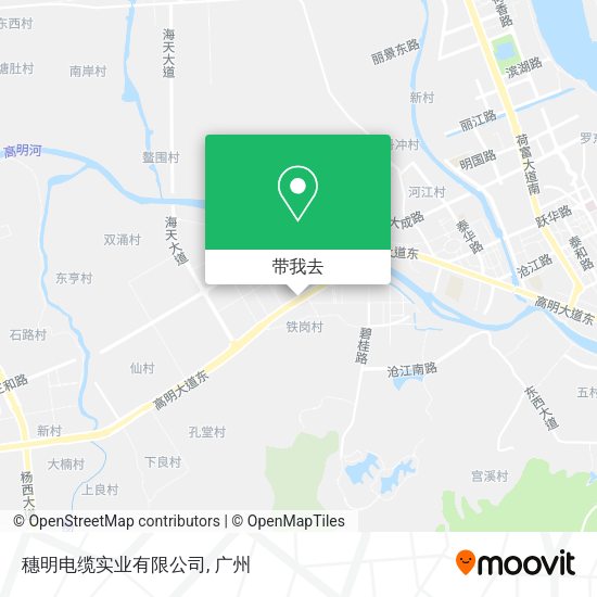 穗明电缆实业有限公司地图