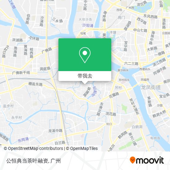 公恒典当茶叶融资地图
