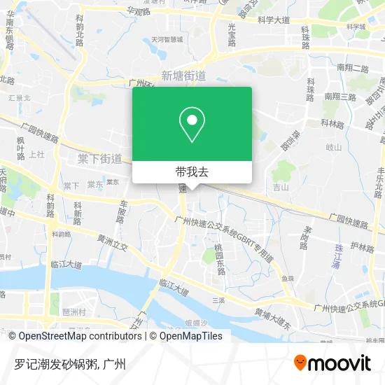 罗记潮发砂锅粥地图