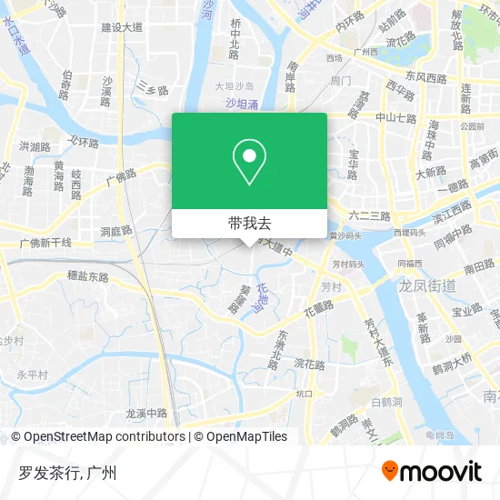 罗发茶行地图
