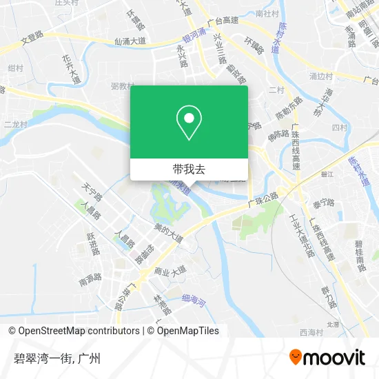 碧翠湾一街地图