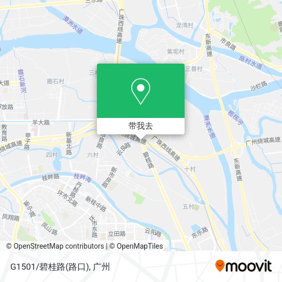 G1501/碧桂路(路口)地图
