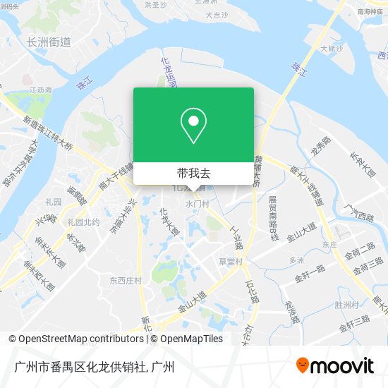 广州市番禺区化龙供销社地图