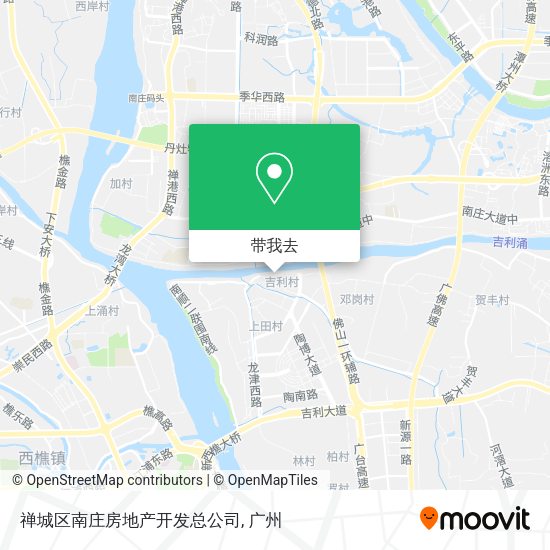 禅城区南庄房地产开发总公司地图