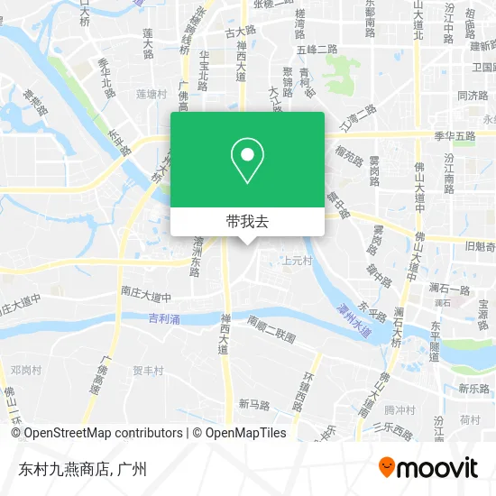 东村九燕商店地图