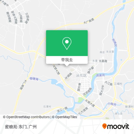 蜜糖苑-东门地图