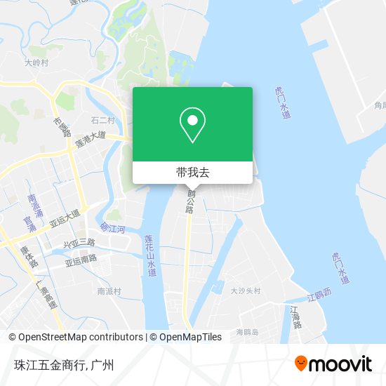珠江五金商行地图
