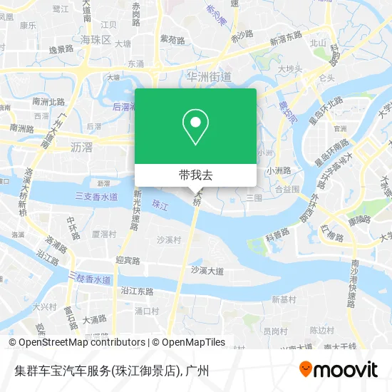 集群车宝汽车服务(珠江御景店)地图