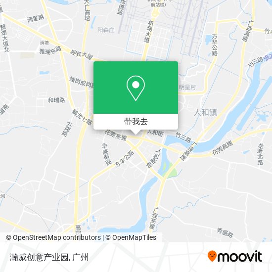 瀚威创意产业园地图