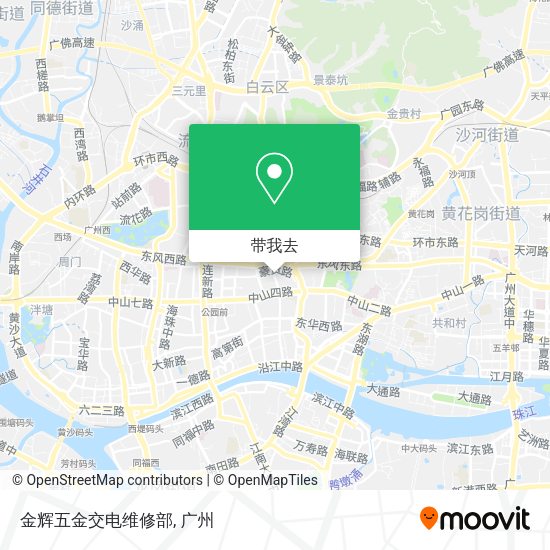 金辉五金交电维修部地图