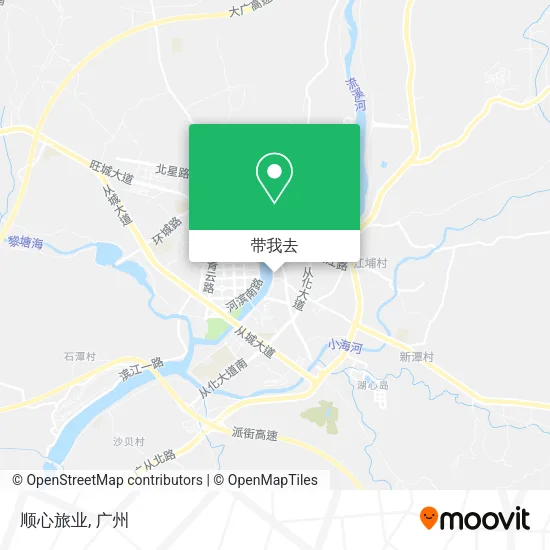 顺心旅业地图