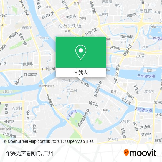 华兴无声卷闸门地图