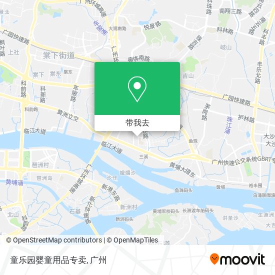 童乐园婴童用品专卖地图