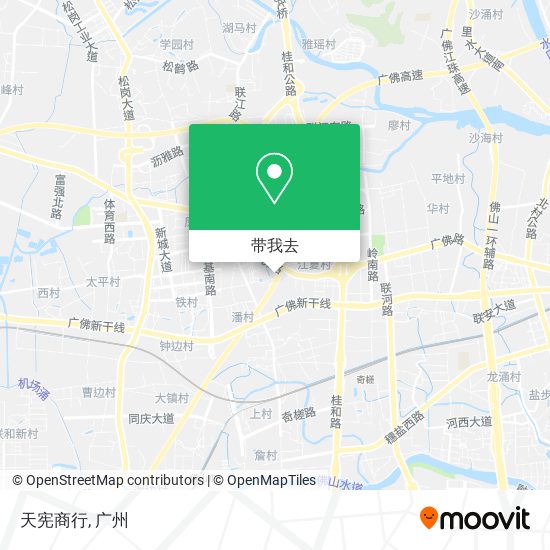 天宪商行地图
