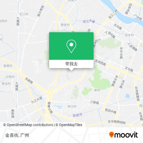 金喜街地图