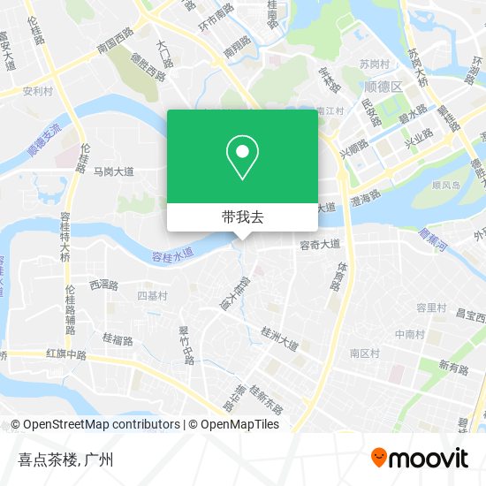 喜点茶楼地图