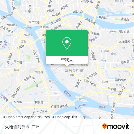 火地晋商务园地图