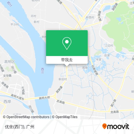 优坐(西门)地图