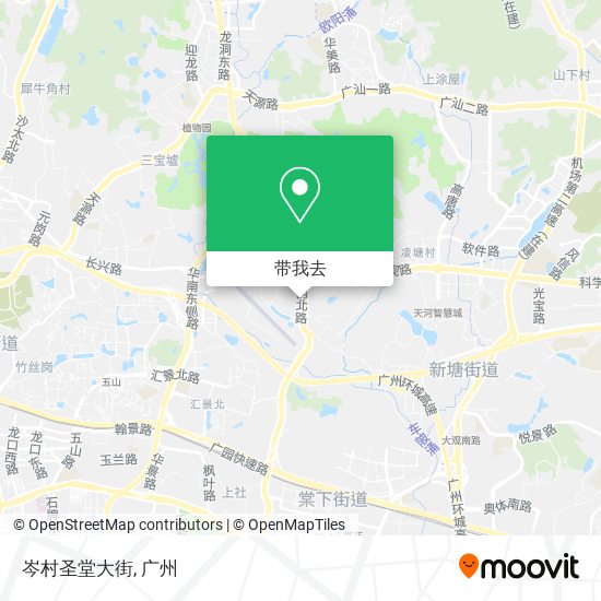 岑村圣堂大街地图