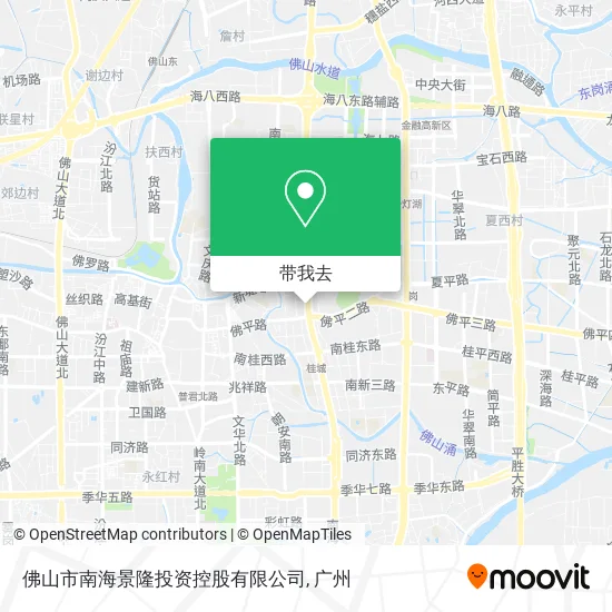 佛山市南海景隆投资控股有限公司地图