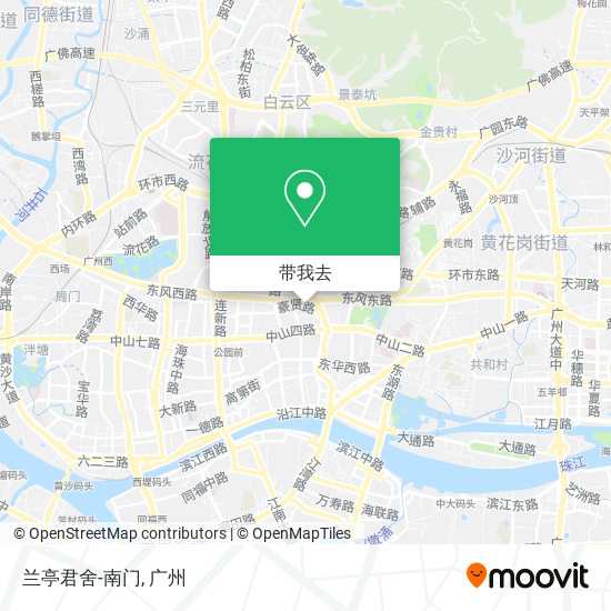 兰亭君舍-南门地图