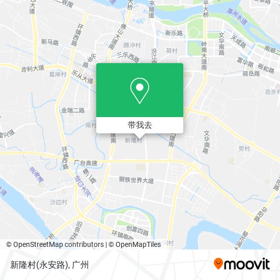 新隆村(永安路)地图