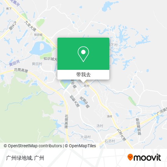 广州绿地城地图
