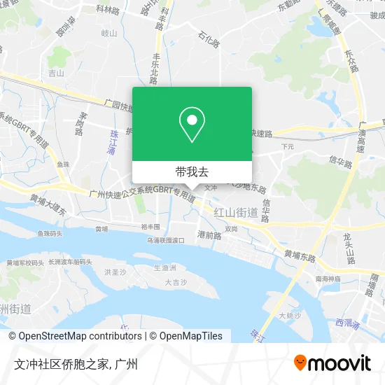 文冲社区侨胞之家地图