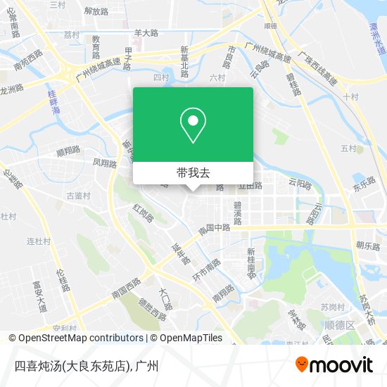 四喜炖汤(大良东苑店)地图